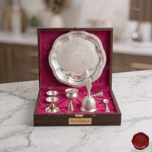 Pooja Thali Silver