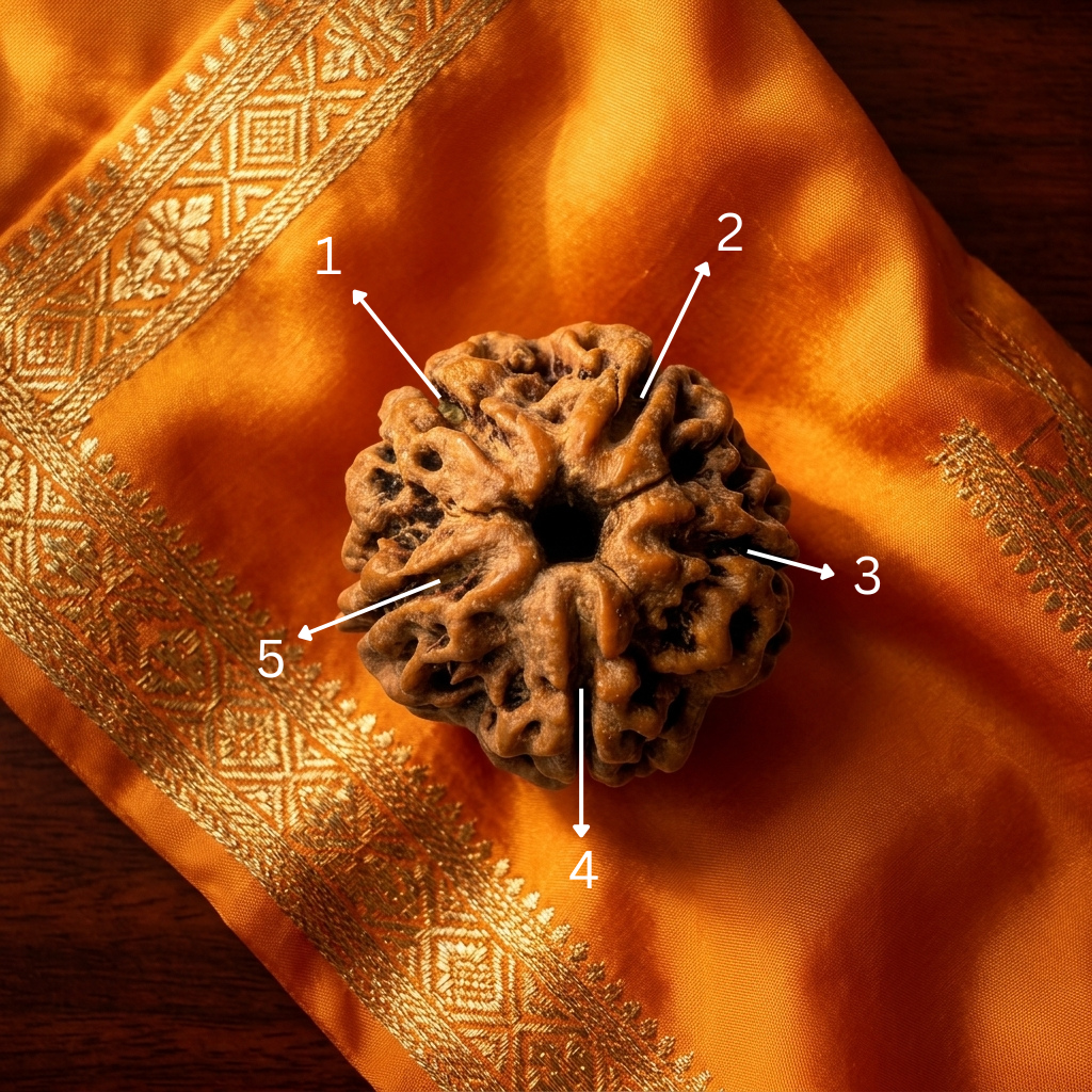 Original 5 Mukhi Nepali Rudraksha