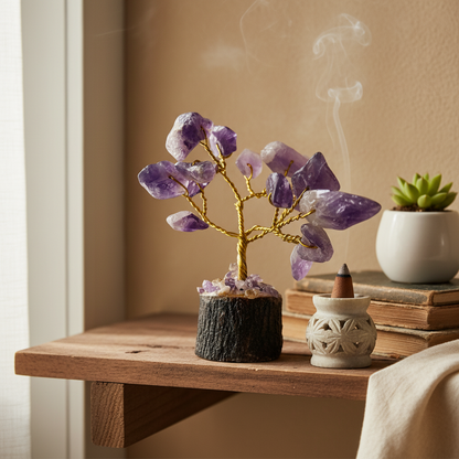 Amethyst Crystal Tree – Peace, Protection & Growth