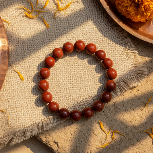 Red Jasper Bracelet – Strength, Stability