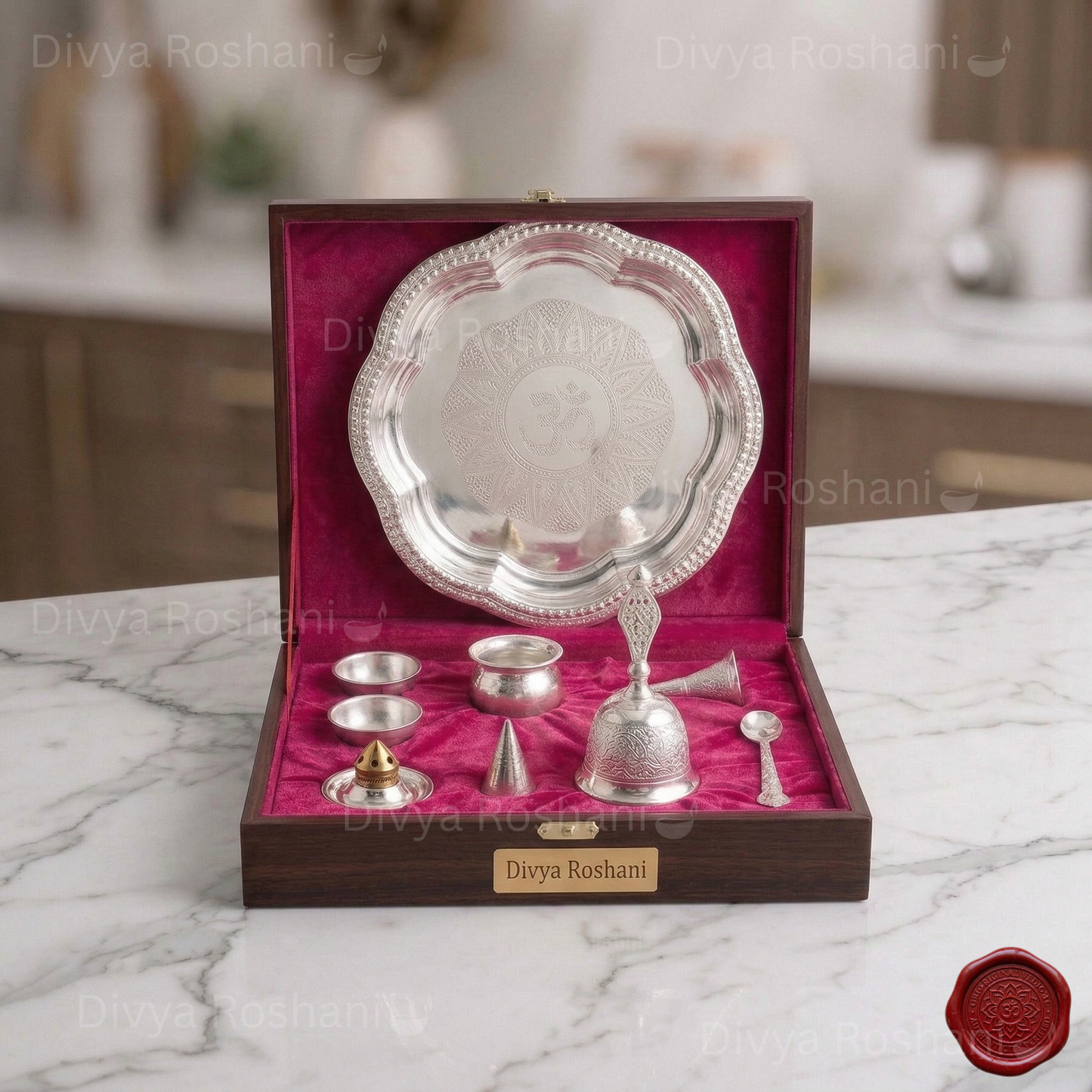 Pooja Thali Silver