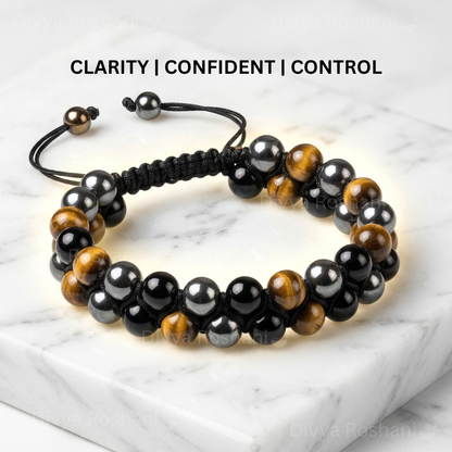Success Shield Bracelet -Trishakti