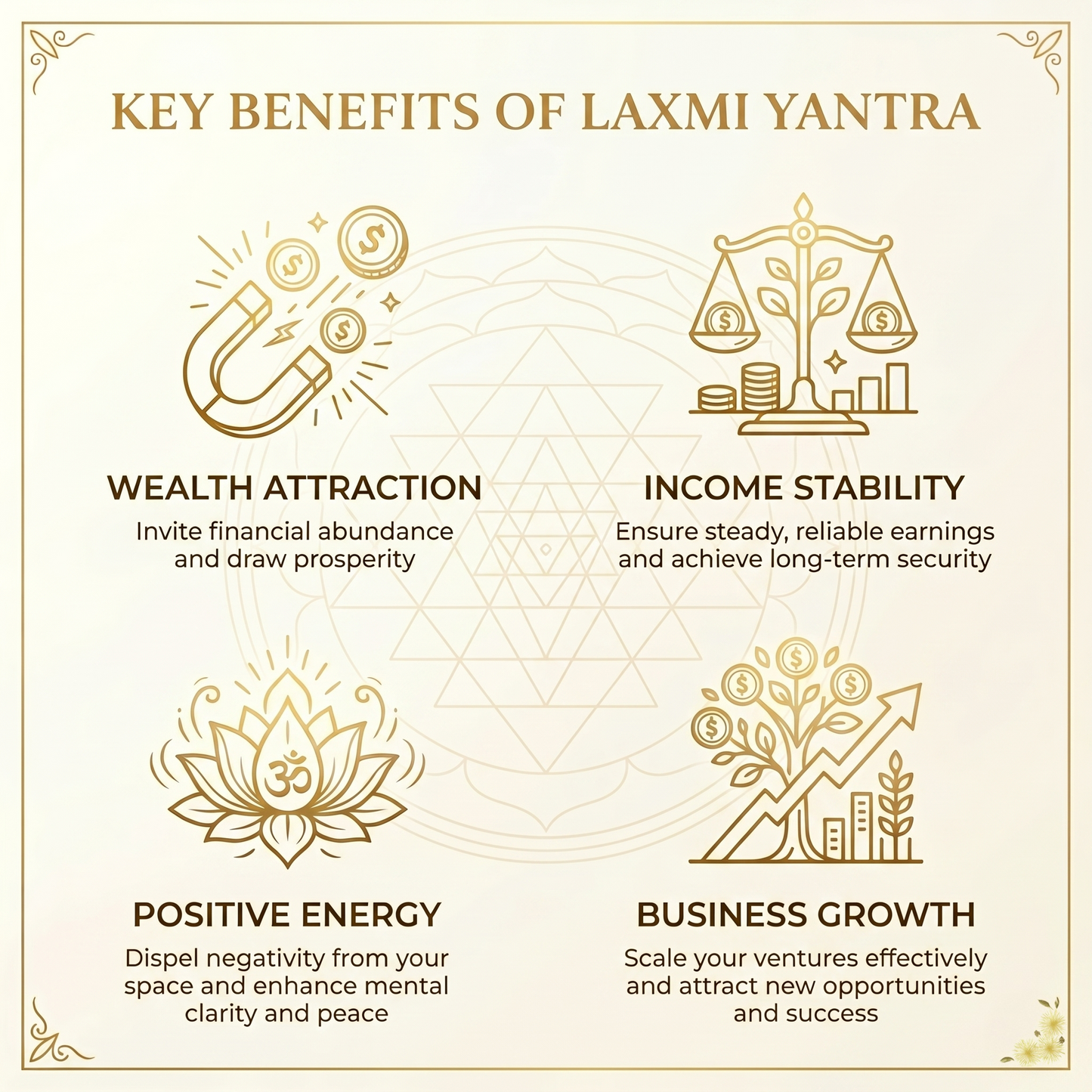 Lakshmi Yantra for Wealth & Business Growth