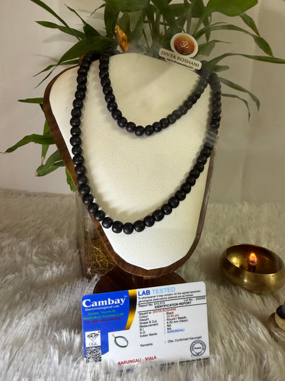Karungali Japa Mala - 108+1  Prayer Beads