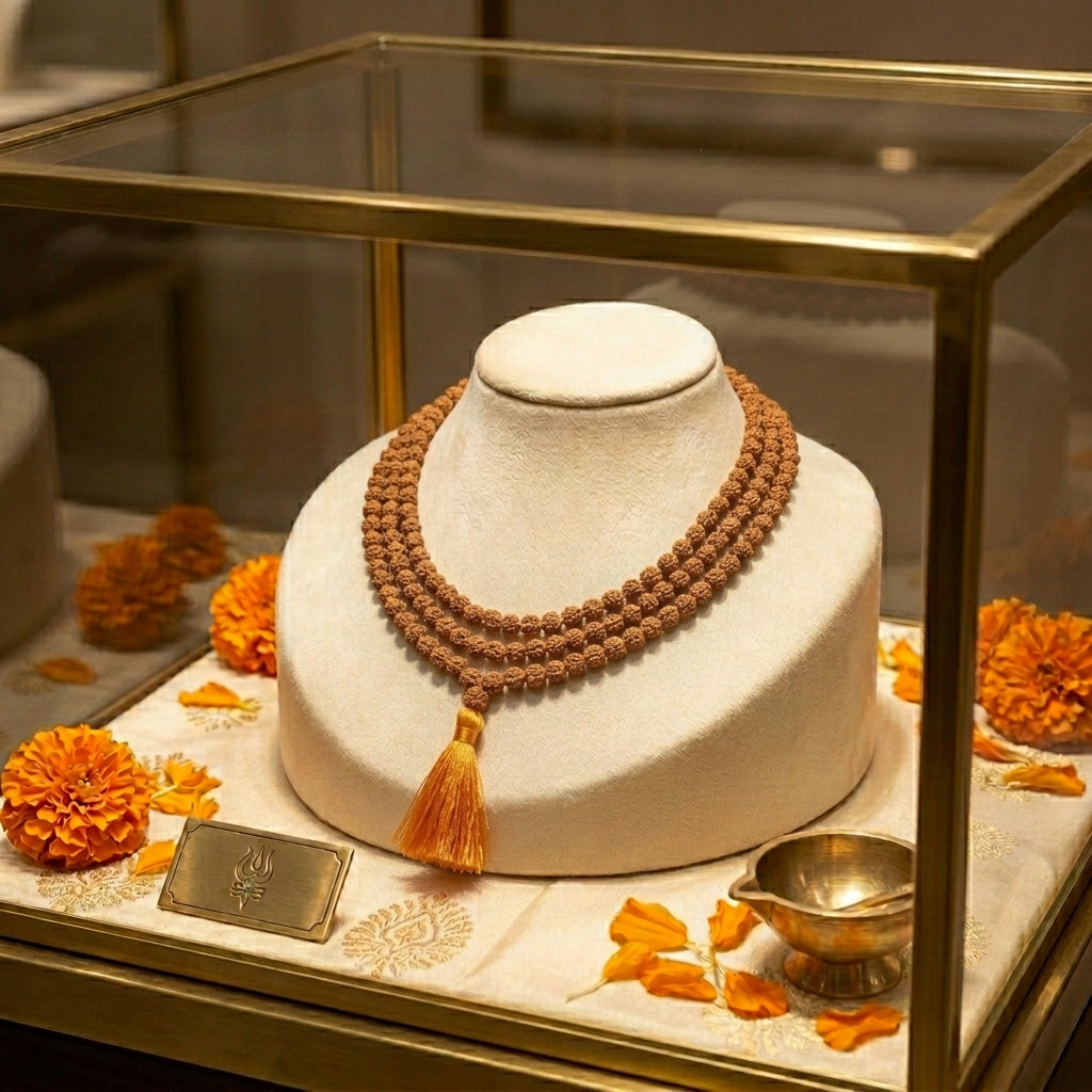 Rudraksha Mala (108 Beads)